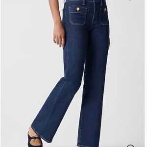 J Crew Slim wide-leg sailor jean in all-day stretch - NWT Size 28